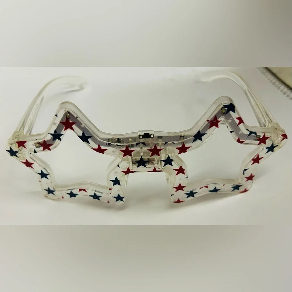 New Patriotic Star Shaped Sunglasses Boys Girls Unisex